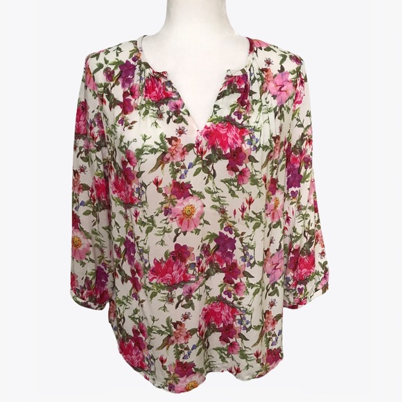 Anne Carson 100% Rayon Women’s Top-Blouse - S - Picture 1 of 15